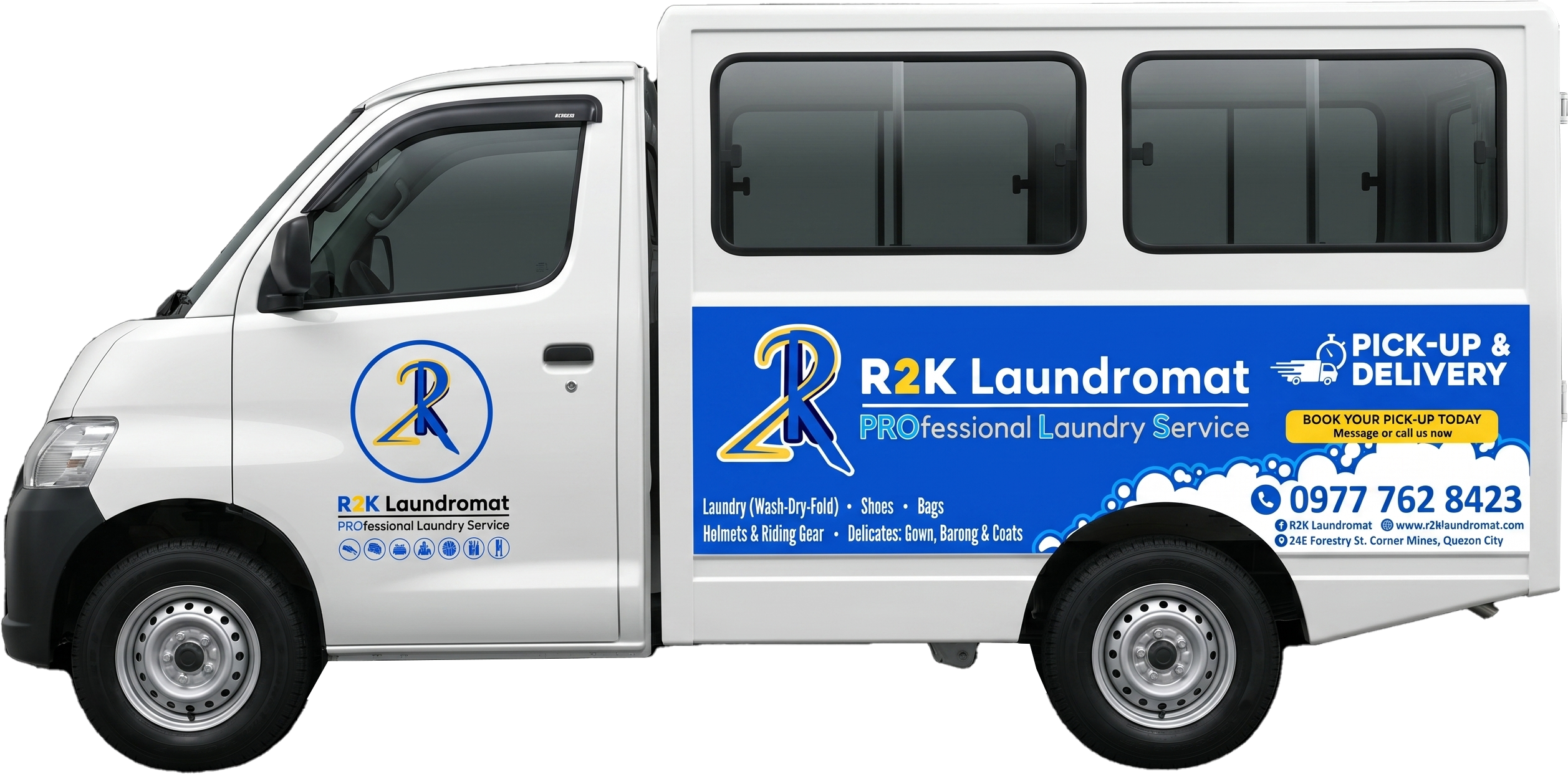 R2K Laundromat Delivery Vehicle